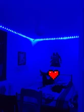 Tira de Luces LED de 5V, lámpara de luz de fondo Flexible USB 5050 RGB, cinta de diodos, teléfono, Bluetooth, aplicación de fondo para habitación, 1-30M