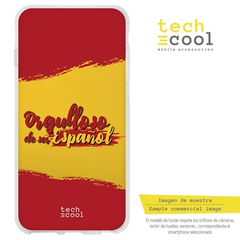 

FunnyTech®Silicone Case for Xiaomi Redmi S2 l flag Spain proud