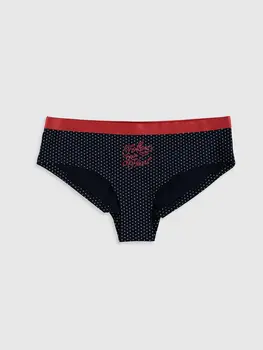 

Polka Dot Cotton Hipster Panties