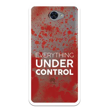 

Stand case costume drawing Under Control WP030 for Huawei Y7