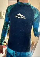 Swimwear Suit Rashguard Jellyfish Floatsuit-Tops Surfing Long-Sleeve Sbart UV Men Prevent