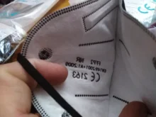 10-100 Uds ffp2mask KN95 máscaras 5 capas cara boca máscaras reutilizable Filtro de protección KN95 respirador fpp2mask CE negro Mascarillas