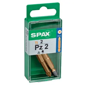 

Tip ATORN PZ1 1/4 "-50MM titanium SPAX