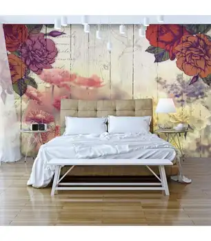

Mural-Vintage Flowers