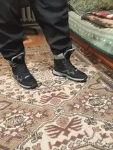 Snow-Boots Men Botas Winter Patent Warm Super Mid-Calf Outdoor Hombre