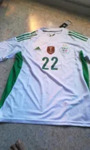 Camiseta de fútbol de Argelia, Maillot de fútbol 2020, 2021, fethili SLIMANI, BRAHIMI Home, BENNACER blanco, Mahrez 7