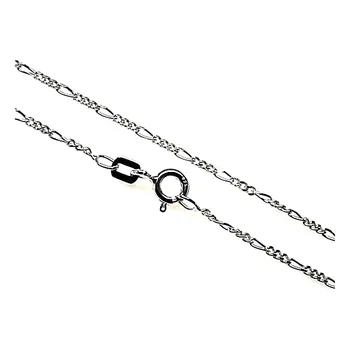 

Chain 925 sterling silver m 50cm. Alternate 3x1 thread 0.40mm. [AB0431]
