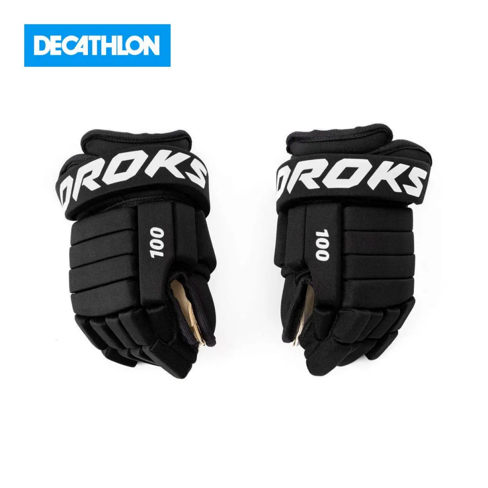 Перчатки хоккейные 100 подростковые OROKS|Лыжные перчатки| |