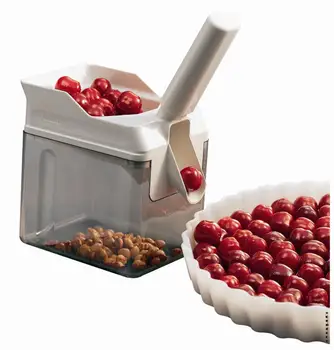 

Fruit Tool Steel Cherry Pitter Kitchen Easy Olive Pitter Fruit Core Seed Remover Gadgets Stoner Kitchen Accessories