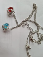 Las señoras de lujo collar caliente collar de 6 colores de clase superior de moda de señora colgante de corazón joyería de cristales para collar niñas joyería de las mujeres