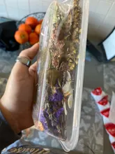 1 caja de hojas de flores prensadas reales, resina de margaritas secas, calcomanías de belleza para uñas, moldes de epoxi, embellecedores para fabricación de joyas