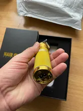 Cortadora de pelo profesional para hombres, máquina cortadora de pelo eléctrica recargable, para Barbero, Can be zero gap