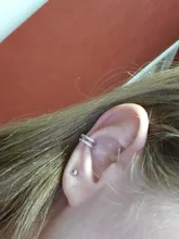 ModaOne-pendientes sencillos de circonio para mujer, aretes de Plata de Ley 925, joyería para la oreja