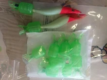 10 unids/lote calamar cubierta para cebo artificial camarones paraguas ganchos de protección caso cubierta de almacenamiento accesorios de pesca