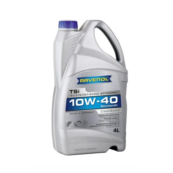 Моторное масло RAVENOL TSI SAE 10W-40( 4л