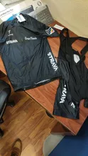 STRAVA negro ciclismo Jersey 19D babero conjunto MTB uniforme ropa de bicicleta de secado rápido ropa de ciclismo para hombre corto Maillot Culotte