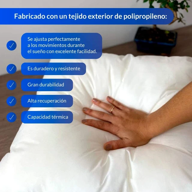 Relleno de cojin 45x45 Pack 2 Unidades / Relleno de Fibra Hueca conjugada  siliconada Ideal para Rellenar Cojines Decorativos ,Cojines para Cama,  Cojines de Sofa, almohadones : : Juguetes y juegos