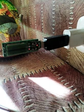 Probador USB U96, voltímetro Digital de CC, amperímetro, cargador tipo batería externa, indicador, medidor de corriente de voltaje, detector + carga + cocodrilo