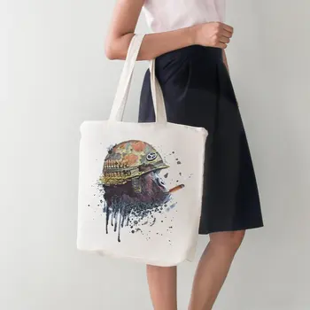 

Angemiel Bag Barışçıl Monkey Big Shopping Beach Tote Bag