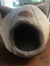 Cat-Bed Cushion Cats-Basket-Bags Nest Pet-Supplies Cave-Sleeping-Bag Zipper for Felt-Cloth