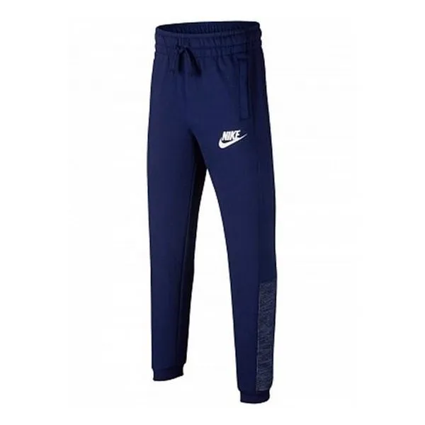 nike blue tracksuit bottoms