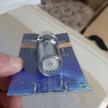 Zhangji Baño Led grifo aireador movido por agua ducha LED grifo Luz de ahorro de agua de la cocina de aireador 1/3/7 5 color elección