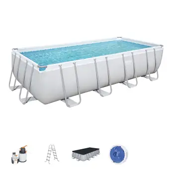 

Scaffold rectangular pool 549 х274х122 cm, 14812 L, full set, Bestway, item No. 56466