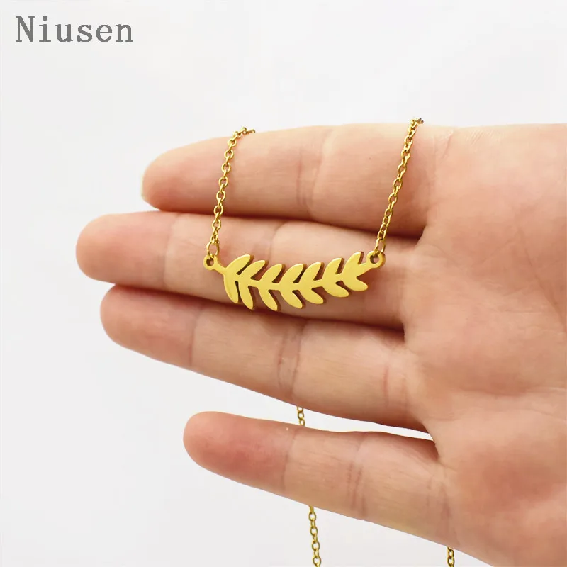 Olive Branch Kalung Stainless Steel 