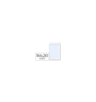 

Envelope Bag A-6 OFFSET White 100G 184X261 MM with silicone strip-box 250