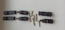 1 par de conectores solares Conector de Panel Solar, 30A, 1000V, macho + hembra, IP67, para cable Solar