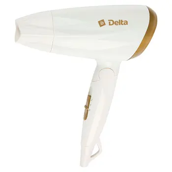 

Dl-0914 500w hair dryer, foldable handle, 2 flow power modes