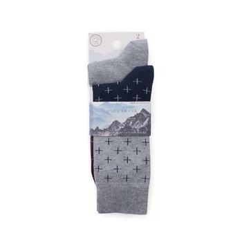 

John Frank 2 Pack Socks MALE SOCKS CTNJF2LS19W29