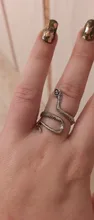 Anillo de estilo Retro con forma de serpiente y dragón para mujer, sortija con estilo de serpiente, estilo Punk, a la moda estudiantil