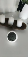 Humidity-Sensor Tuya Smart-Temperature Display And with Led-Screen Battery-Supply 