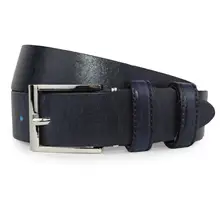 Ремень кожаный подростковый для мальчиков арт.1026