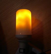 Flame-Bulb Led-Light Fire-E14-Lamp Flickering Led E27 110v-220v 9W 5W 7W 3W for Dynamic