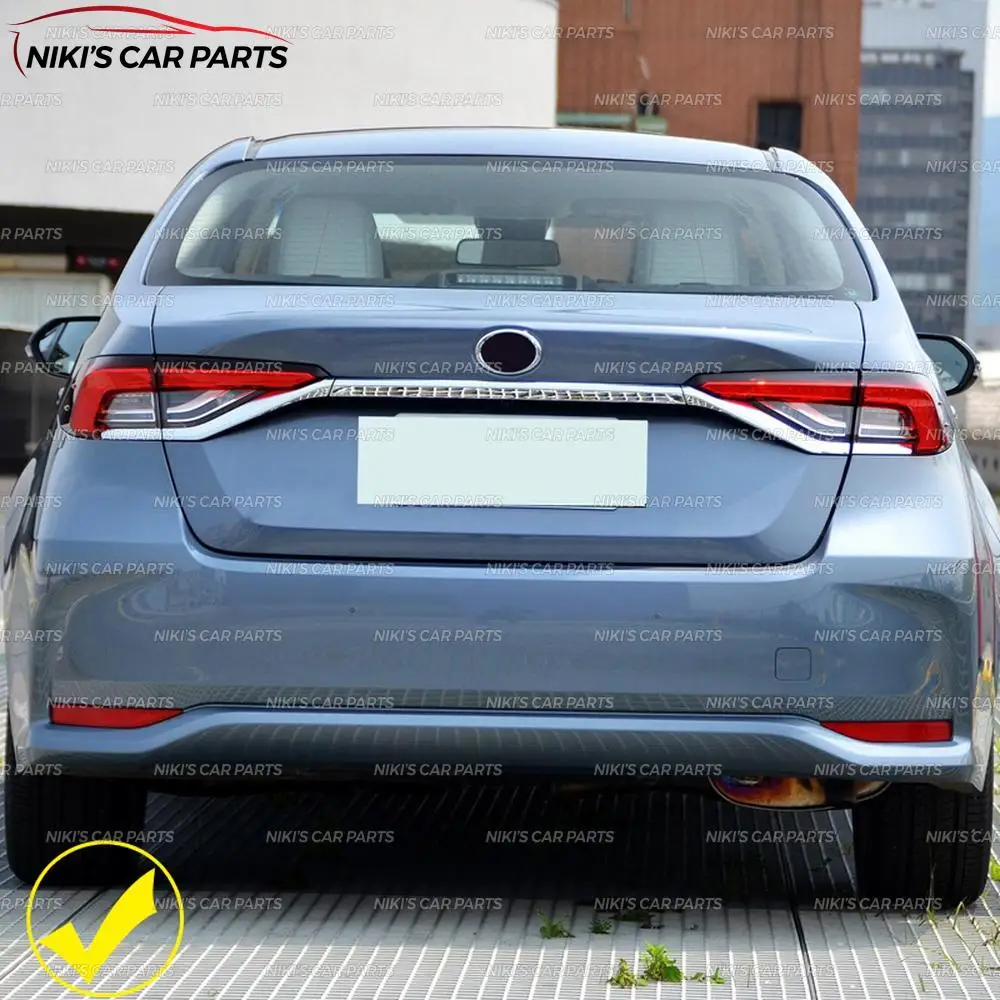 Накладки на задние противотуманные фонари для Toyota Corolla-ABS пластик 1 комплект/2 шт. формовочные украшения автомобиля Стайлинг экстерьера