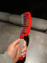 Cepillo de pelo profesional para mujer, herramienta de peluquería, peine húmedo para pelo, cepillo de masaje