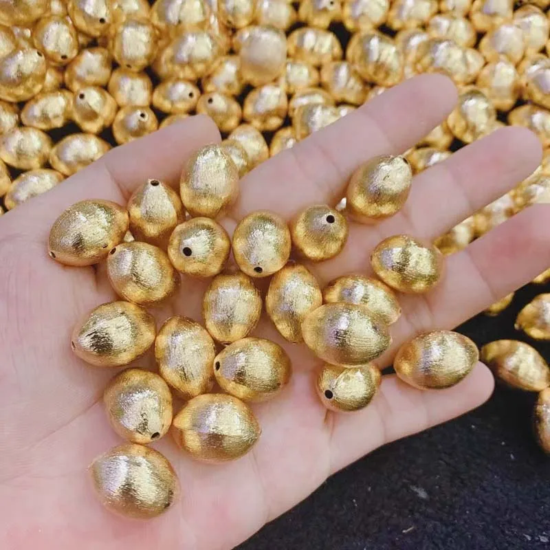 

Аксессуары для ювелирных изделий, Позолоченные Овальные бусины, бусины с космическим рисунком для творчества, медь, 10 шт.