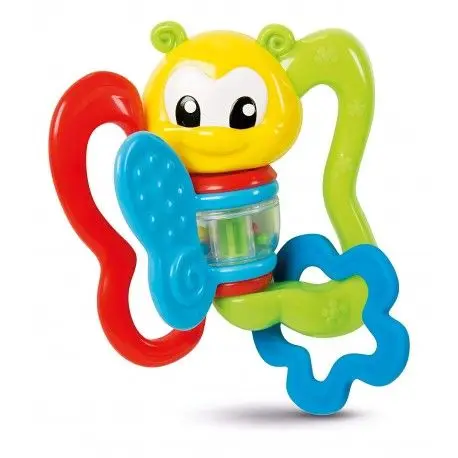 Clementoni Sonajero Mariposa, Única - Todos nuestros juguetes son originales - Vendedor Español - Información en español -.