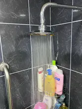 Cabezal de ducha con ahorro de agua, ducha de mano grande de 6 pulgadas, ducha de lluvia de baño de alta presión, cabezal de ducha de SPA