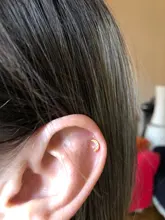 Canner-pendientes tipo botón de plata fina para mujer, 1 Uds., hélice, corazón, estrella, Luna, Piercing, joyería fina, cartílago W5, 925