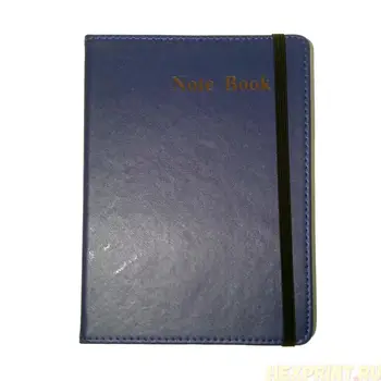 

Note Book B6 100 sheets faux leather (color-blue)