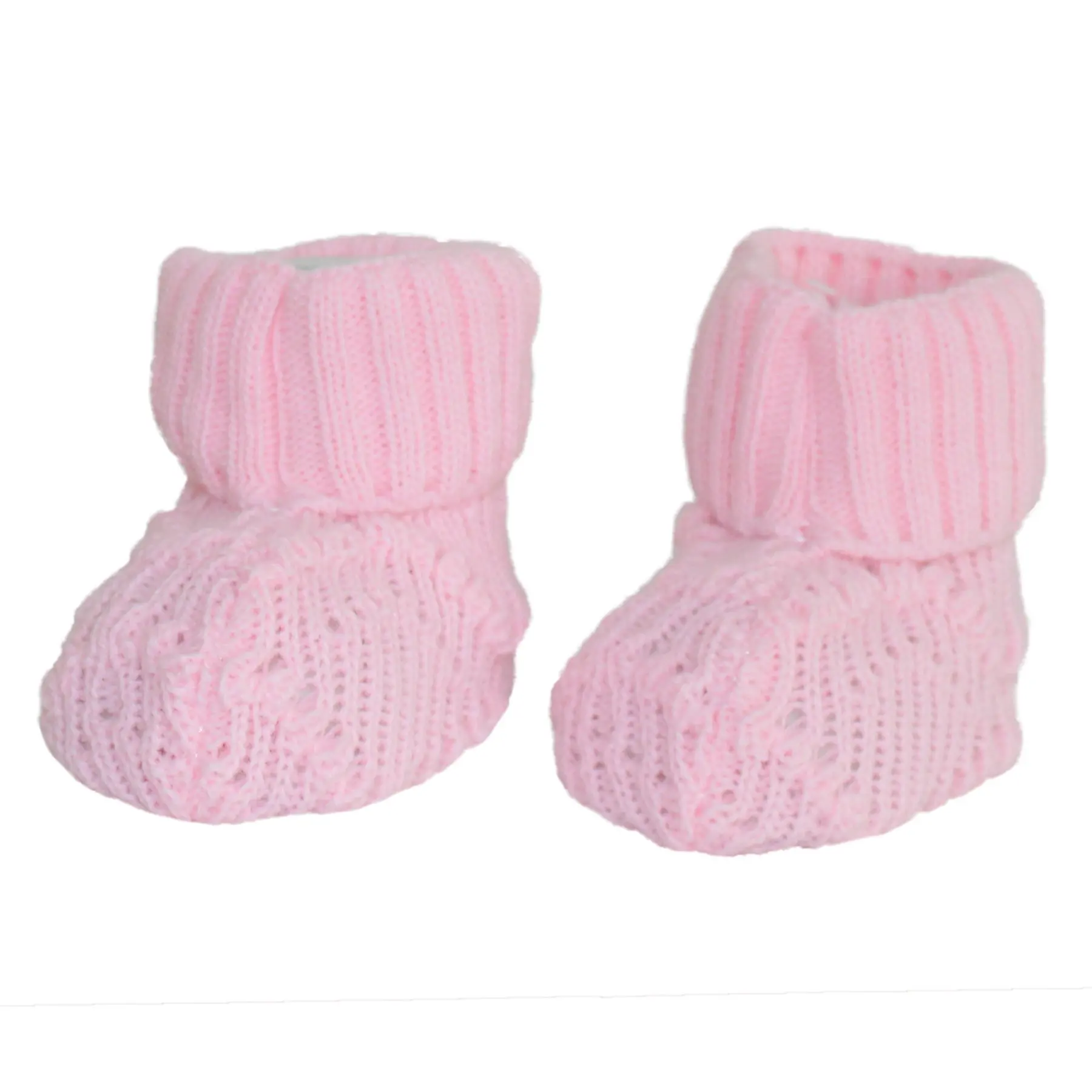 

Knitwear Pink Booties