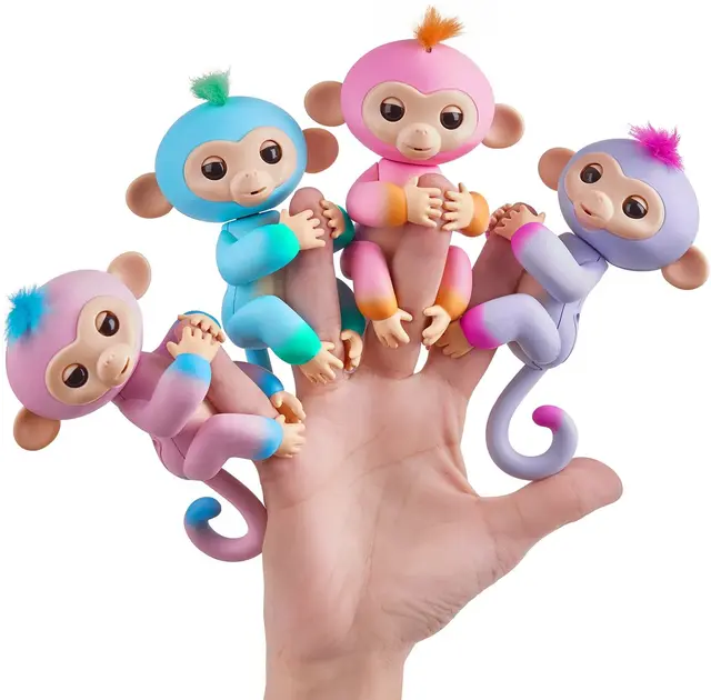 Finger Monkey Action Figure Fingertip Monkey Electronic Pets Smart Pet Interactive Toy For Children Gift Toys for Girl 1