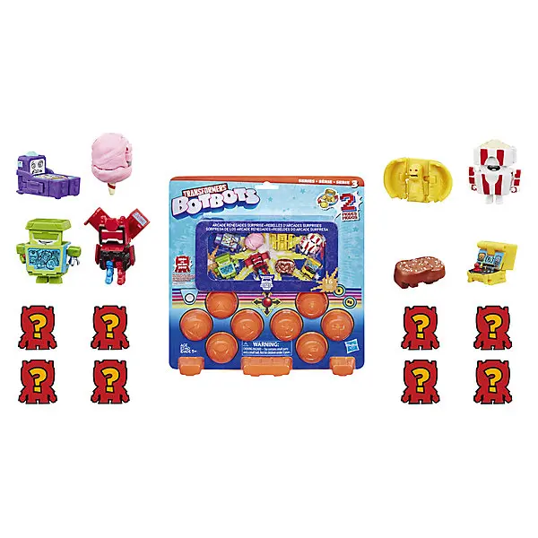 Набор трансформеров Transformers Botbots "Грандиозный сюрприз", 16 фигурок