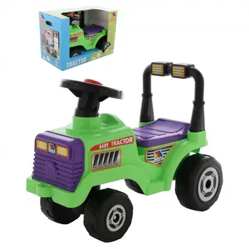 

Ride On Cars MOLTO Gurney-tractor Mitya \"(box) games for boys and girls for children toys cars for riding for boys and girls, strollers toy children's car motorcycle bike for kids