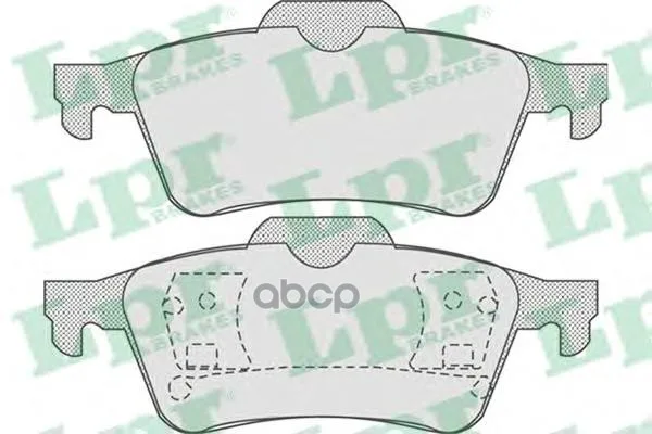 Колодки Тормозные Nissan Primera(P12) 02-/Renault Laguna 01- Задние Lpr 05p815 Lpr арт. 05P815