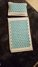 Estera de púas estera de acupresión, estera de masaje,juego de almohada de acupuntura esterilla de Yoga aguja aliviar el dolor de espalda,cuello y ciática,relajar los músculos,esterilla deporte,esterilla acupresion