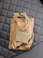 Bolsa de nailon 1000D para exteriores colgante para deportes tácticos, Walkie Talkie Molle militar, bolsa de bolsillo para revistas Mag